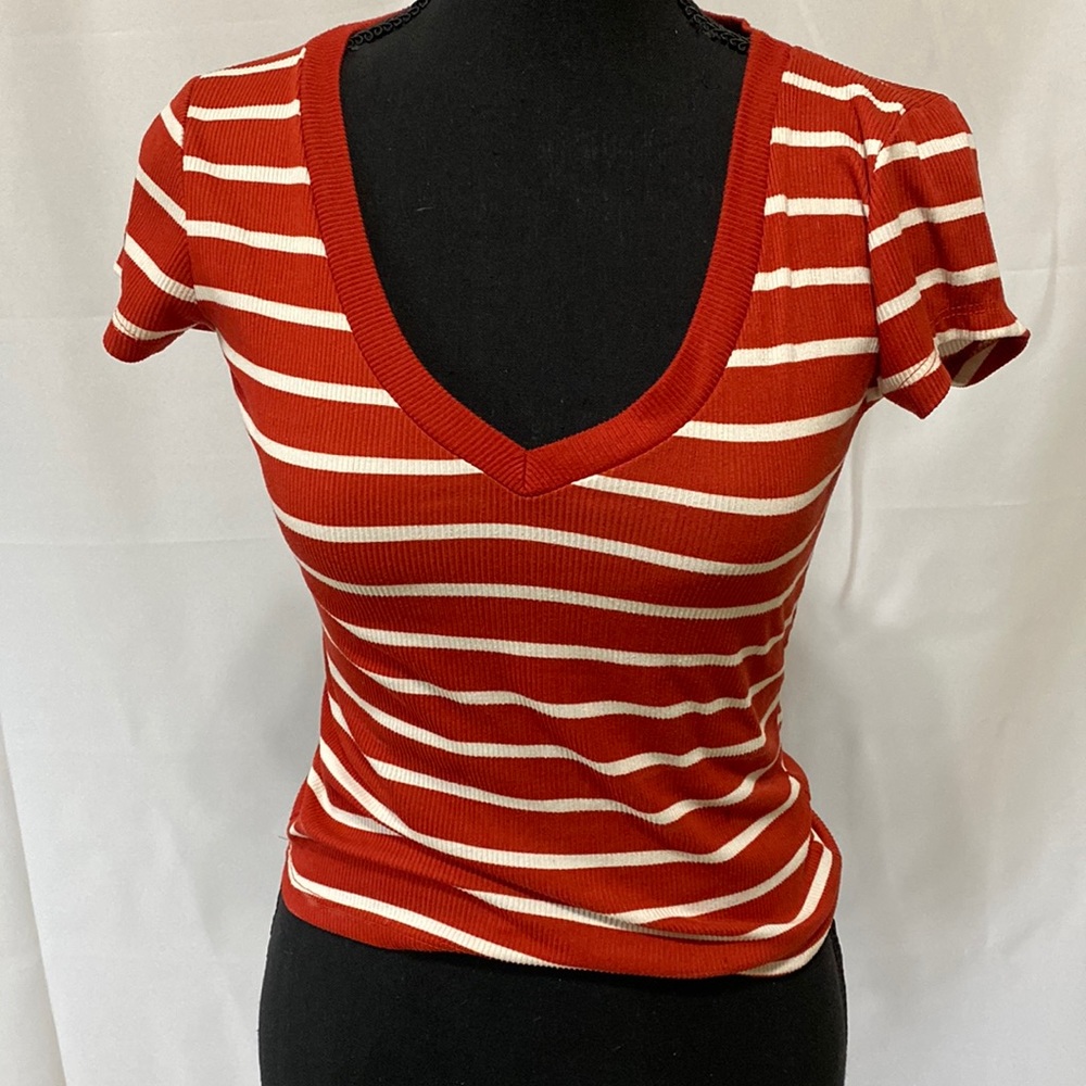 Fitted stripped shirt